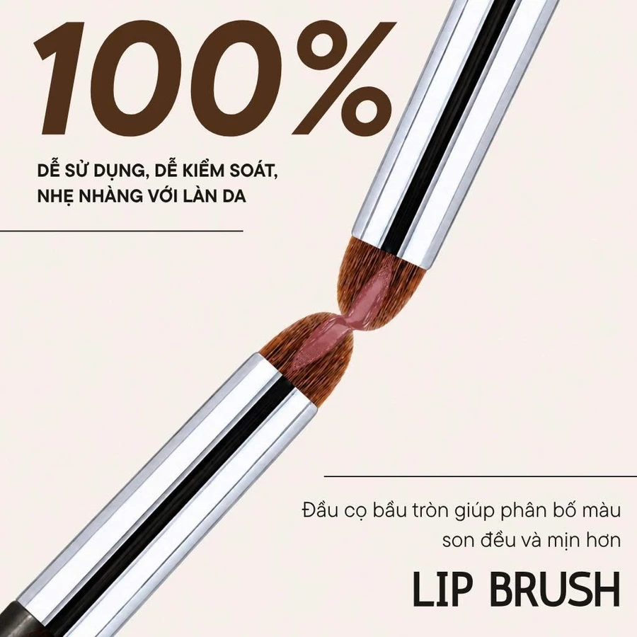 Cọ Tán Son Môi BH Cosmetics Lip Brush BH061
